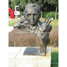 Bronzefigur im Freien Skulptur für Schule oder Themenpark